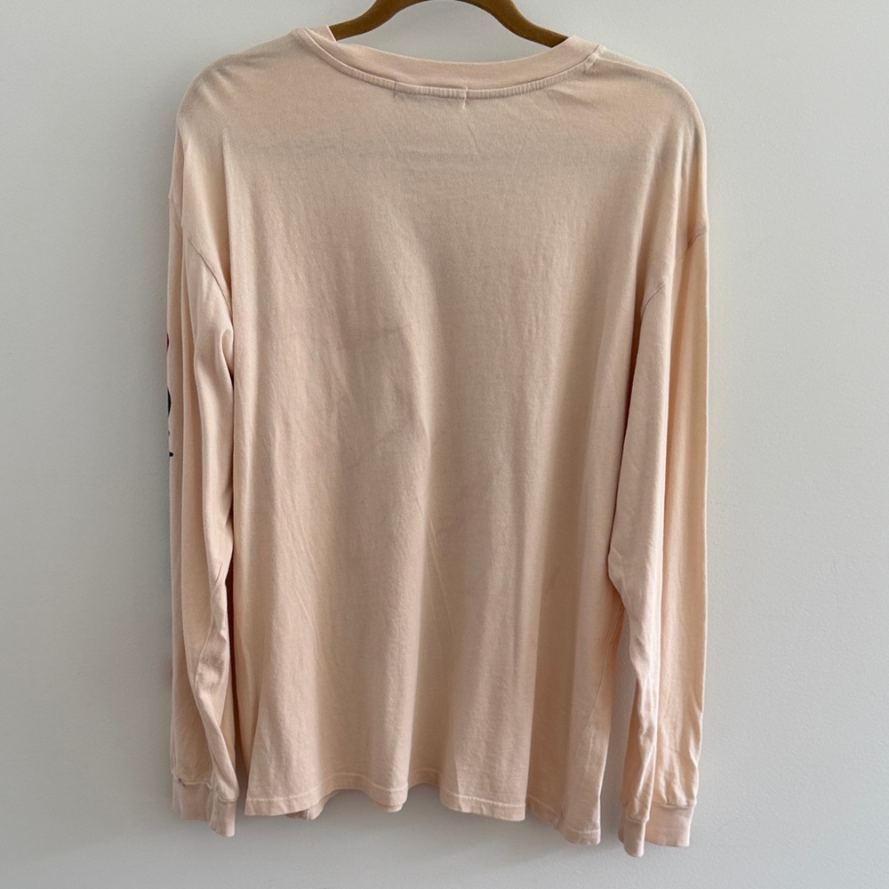 Daydreamer Queen of Hearts Oversized Long Sleeve Tee - Picture 4 of 6